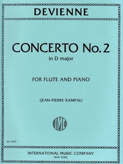 Devienne, François - Concerto No. 2 in D major for Flute and Piano