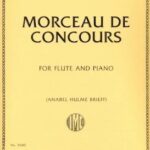 Fauré, Gabriel - Morceau de Concours