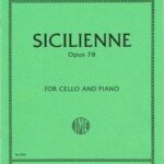 Fauré, Gabriel - Sicilienne, Op. 78, for Flute and Piano