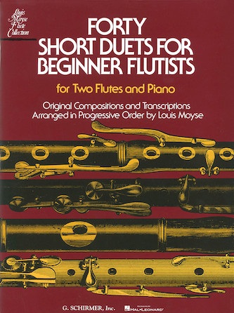 Moyse, Louis - Forty Short Duets for Beginner Flutists